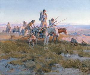 Indios americanos Paintings